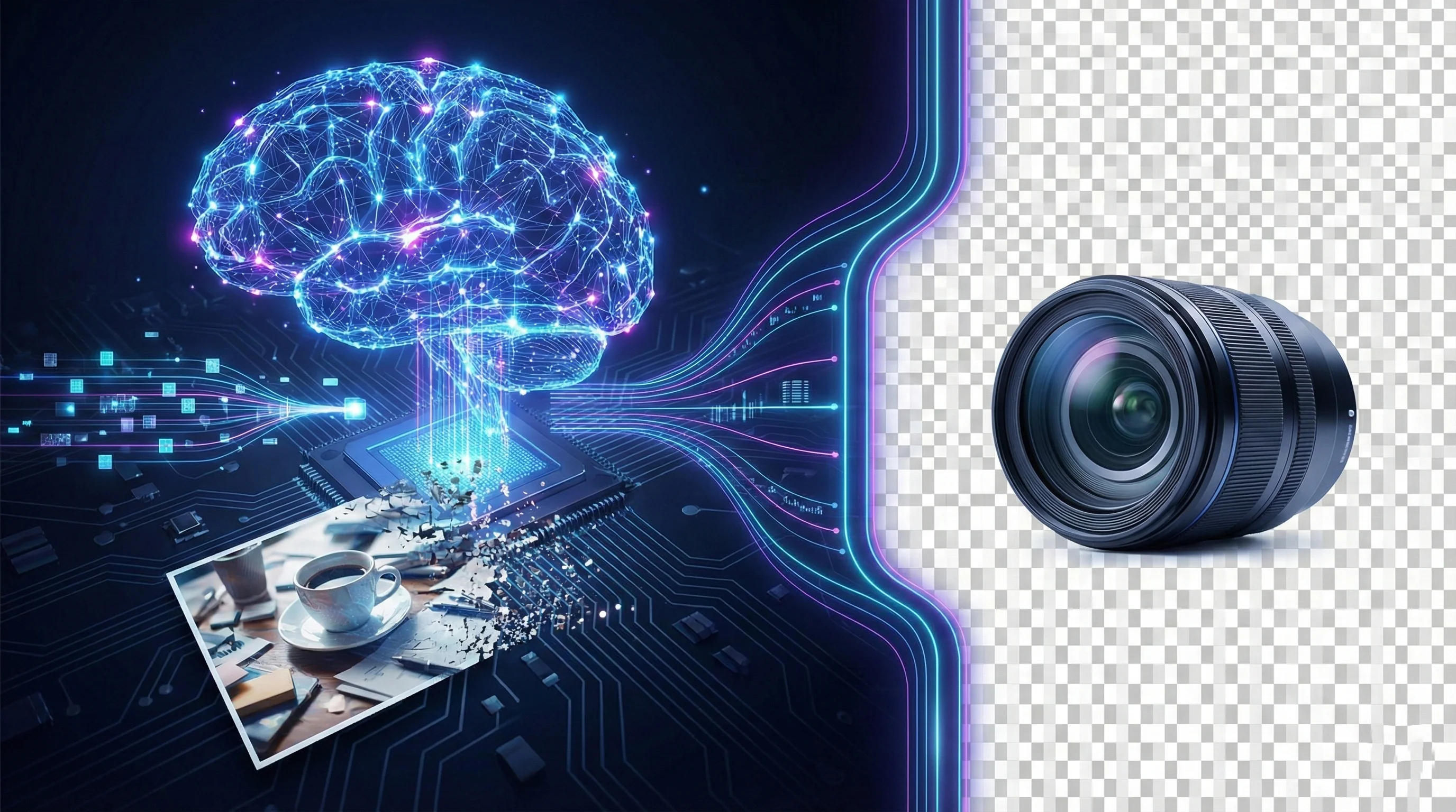 AI background remover tool removing image background online