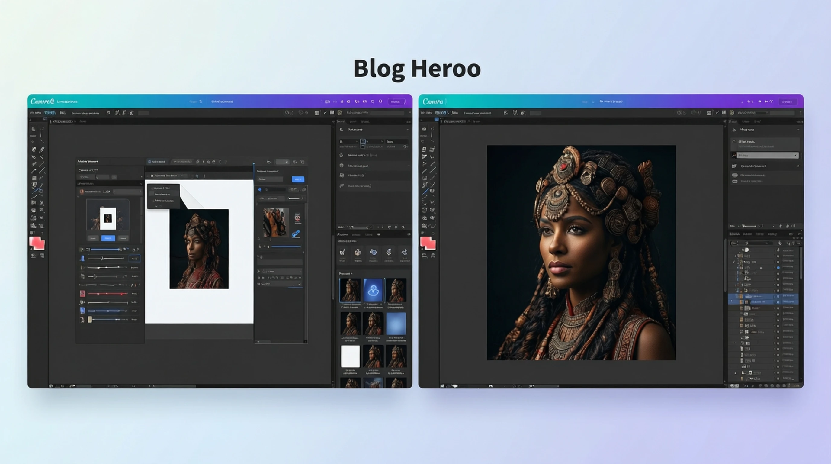 Comparison between Canva background remover and dedicated AI background removal tools