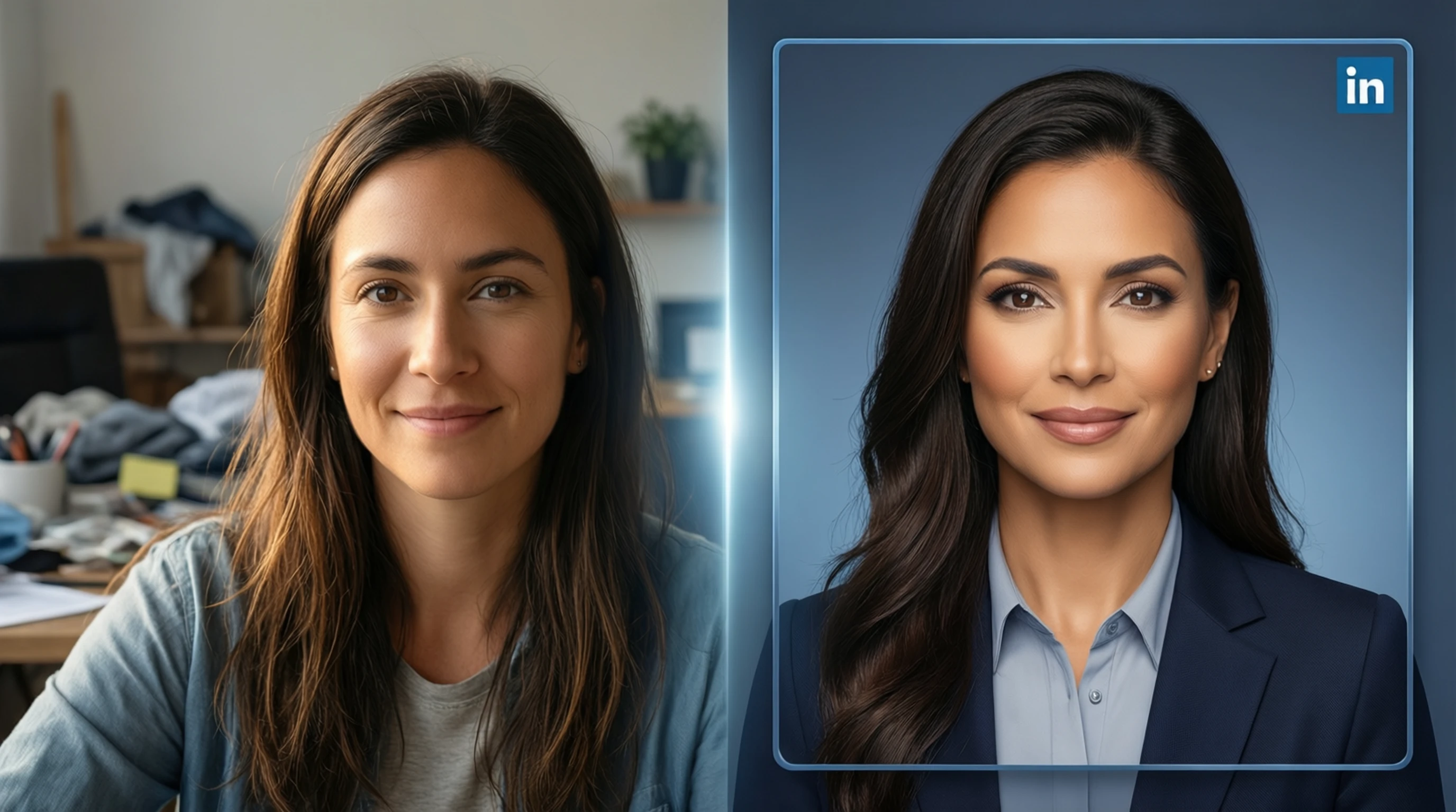 Remove background from profile picture for professional headshots on LinkedIn and social media